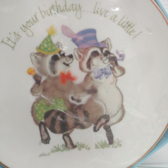 Vtg. Lasting Memories 6” Plate Its your birthday New - Picture 7 of 7
